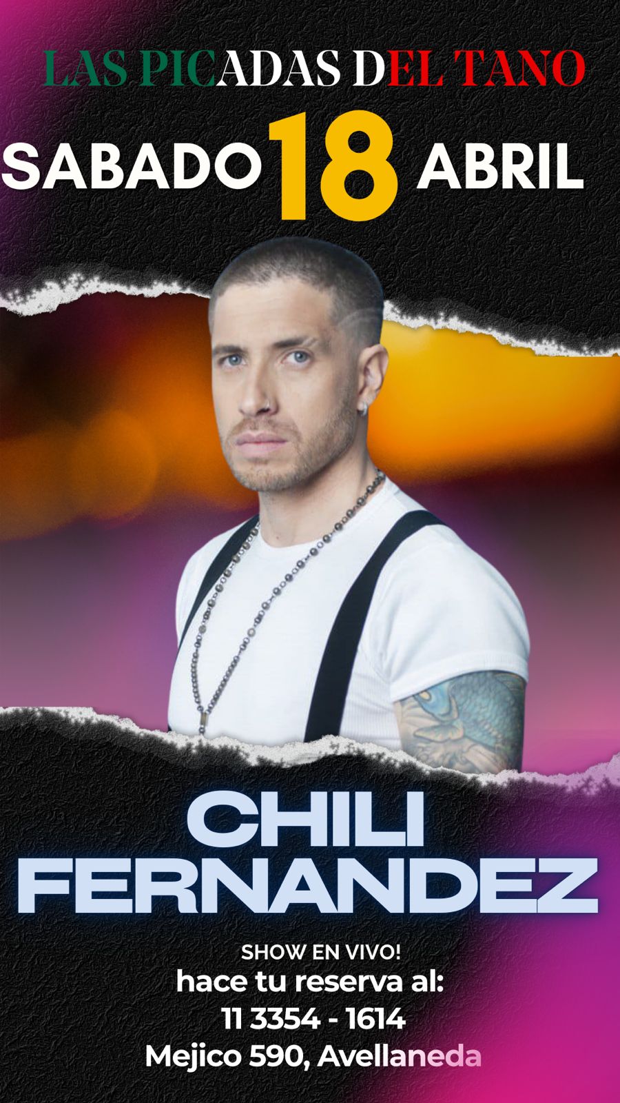 Chili Fernandez 18 de abril